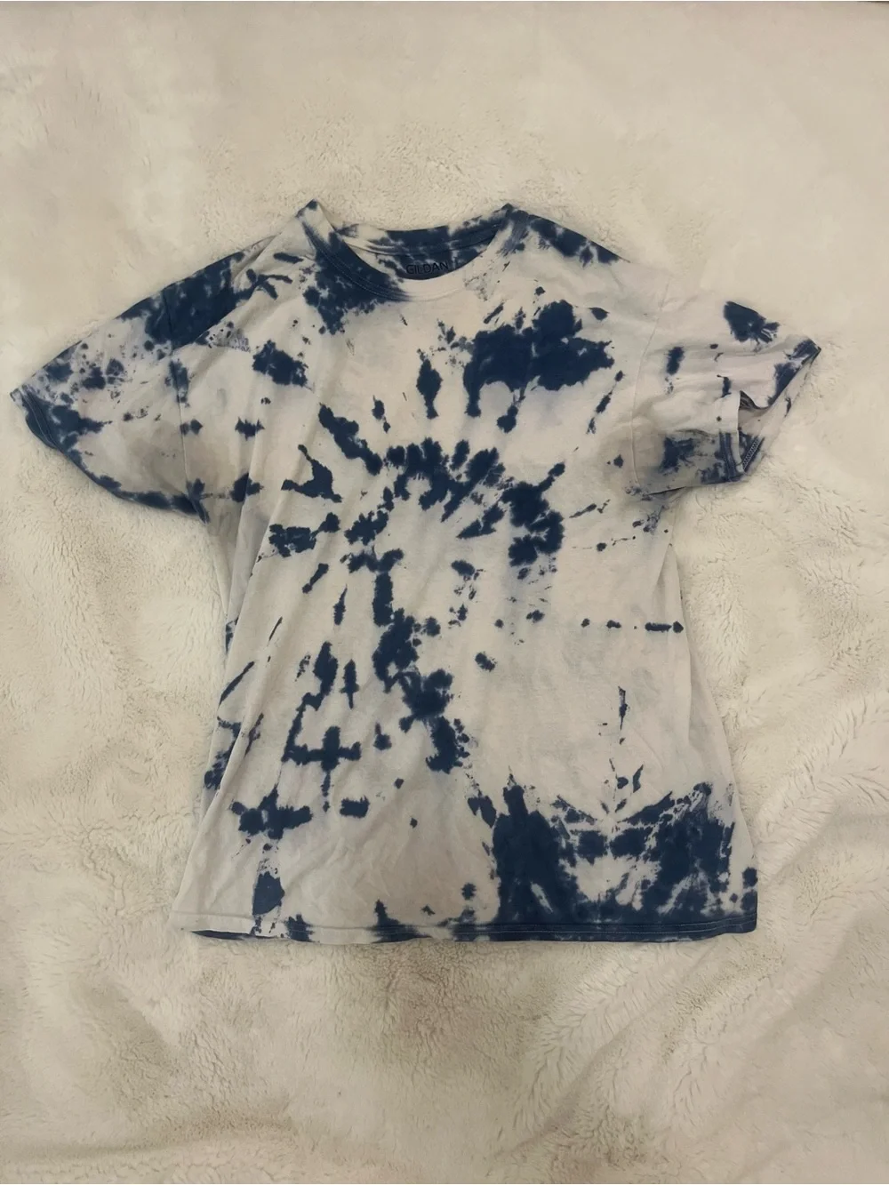 Gildan Tie-Dye Adult Tee Blue